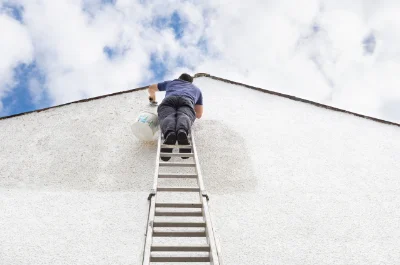 Peinture extérieure à Dourbies — façades et ravalement